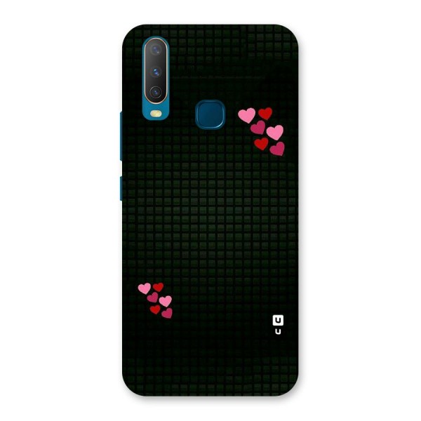 Square and Hearts Back Case for Vivo Y15