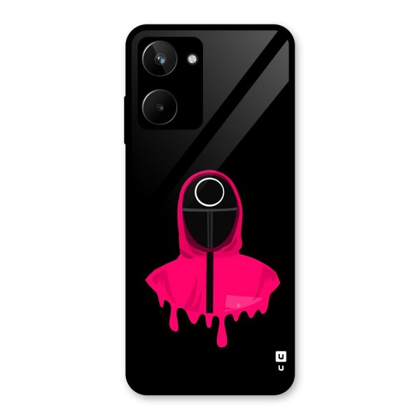 Squid Game Illustration Art Glass Back Case for Realme 10
