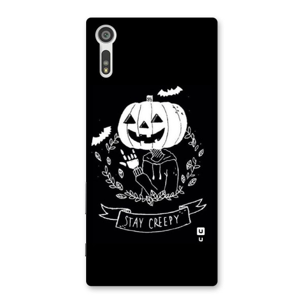 Stay Creepy Back Case for Xperia XZ