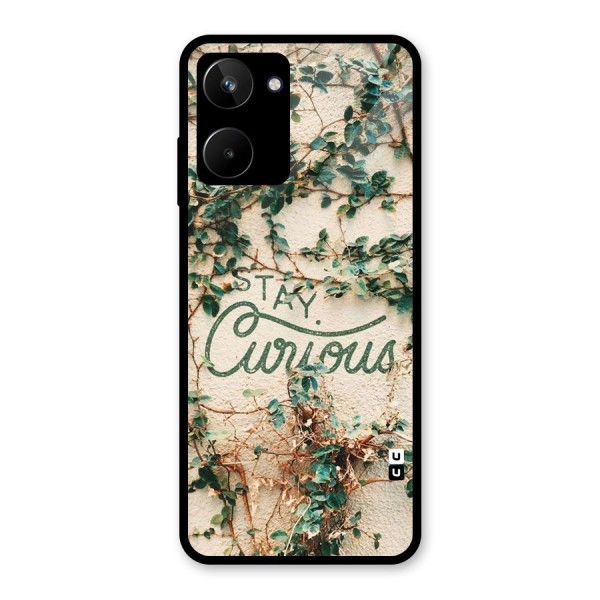 Stay Curious Glass Back Case for Realme 10