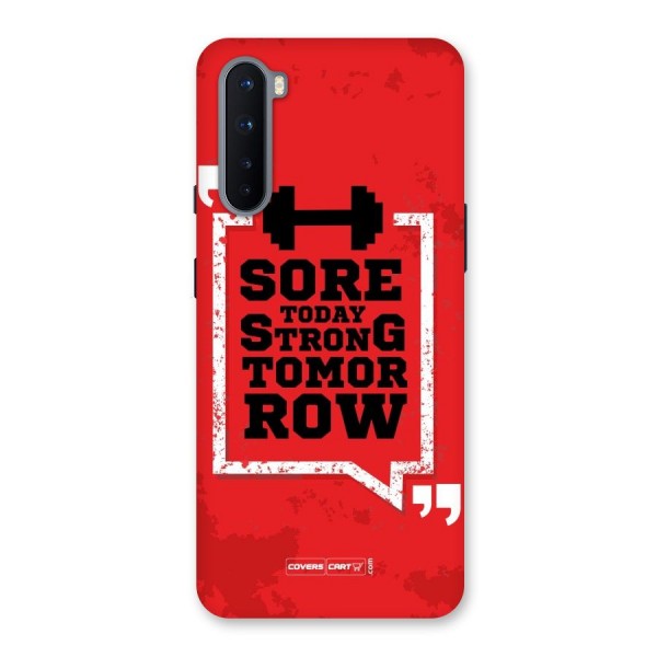 Stay Strong Back Case for OnePlus Nord