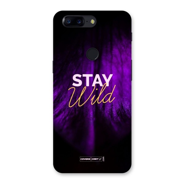 Stay Wild Back Case for OnePlus 5T