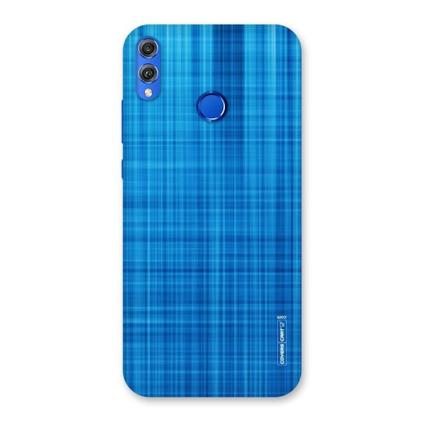 Stripe Blue Abstract Back Case for Honor 8X