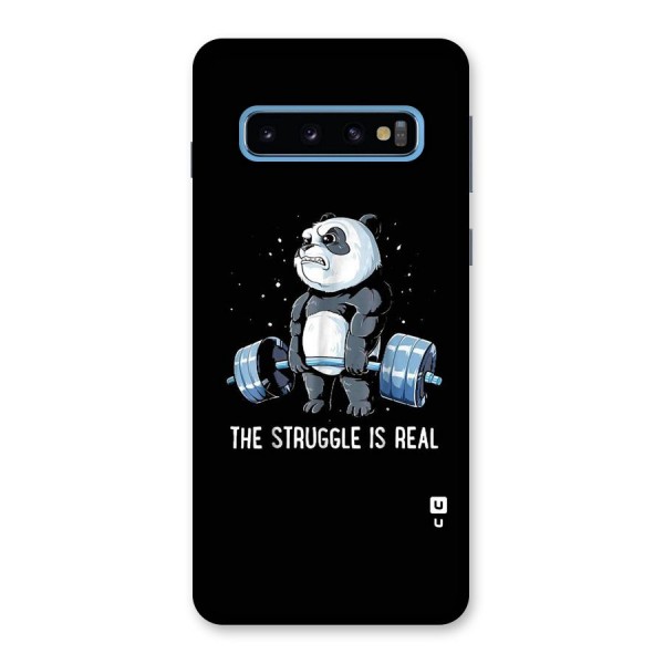 Struggle is Real Panda Back Case for Galaxy S10