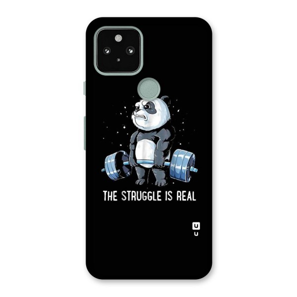 Struggle is Real Panda Back Case for Google Pixel 5