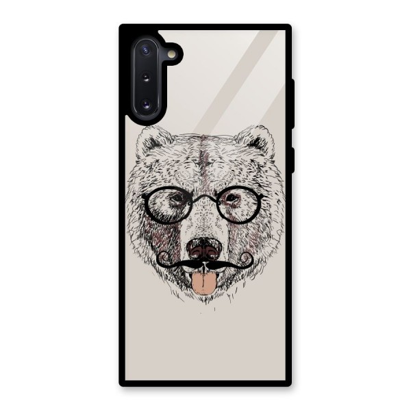 Studious Bear Glass Back Case for Galaxy Note 10