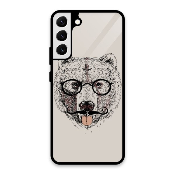 Studious Bear Glass Back Case for Galaxy S22 Plus 5G