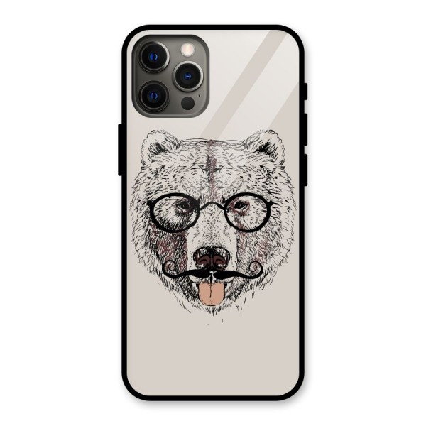 Studious Bear Glass Back Case for iPhone 12 Pro Max