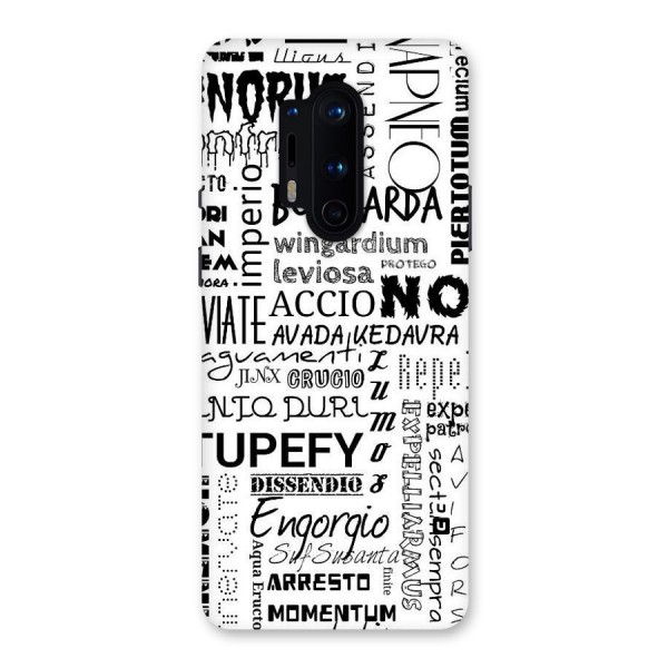 Stupefy Back Case for OnePlus 8 Pro