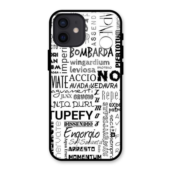 Stupefy Glass Back Case for iPhone 12