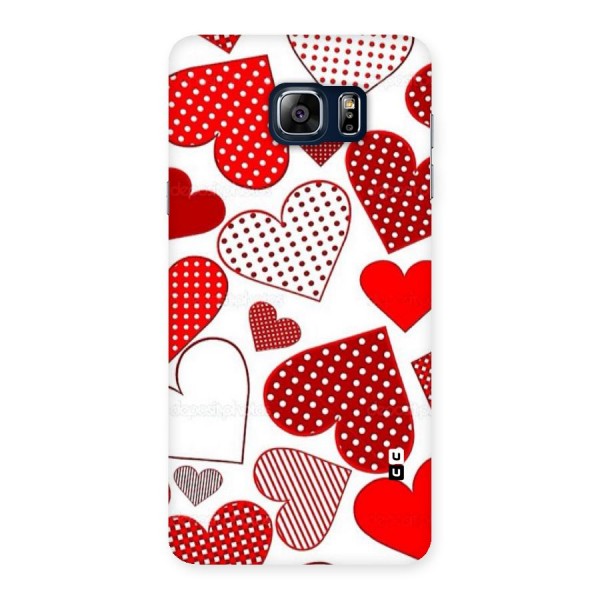 Style Hearts Back Case for Galaxy Note 5