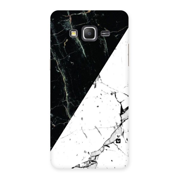 Stylish Diagonal Marble Back Case for Galaxy Grand Prime