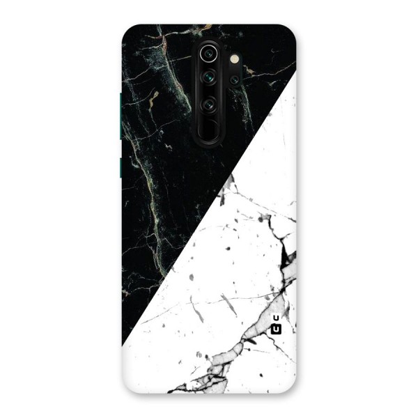 Stylish Diagonal Marble Back Case for Redmi Note 8 Pro