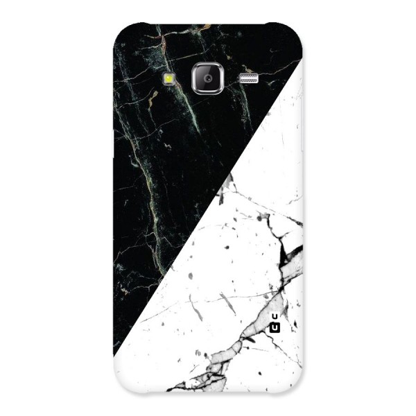 Stylish Diagonal Marble Back Case for Samsung Galaxy J5