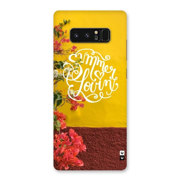 Summer Lovin Back Case for Galaxy Note 8