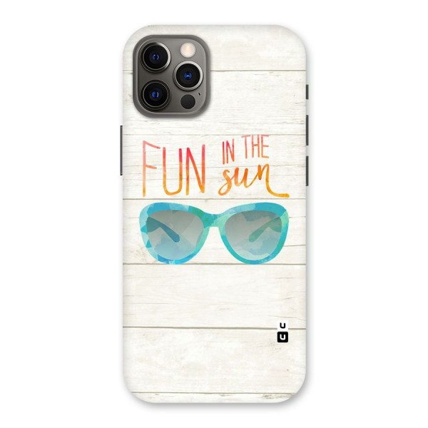 Sun Fun Back Case for iPhone 12 Pro