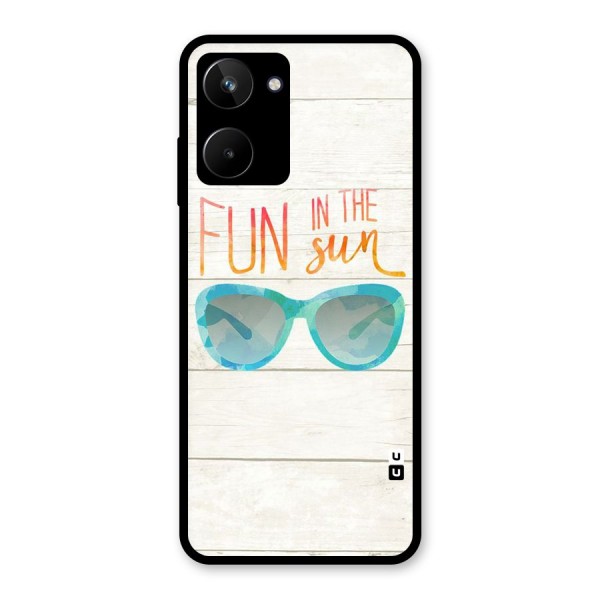 Sun Fun Glass Back Case for Realme 10