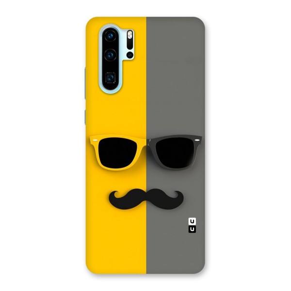 Sunglasses and Moustache Back Case for Huawei P30 Pro