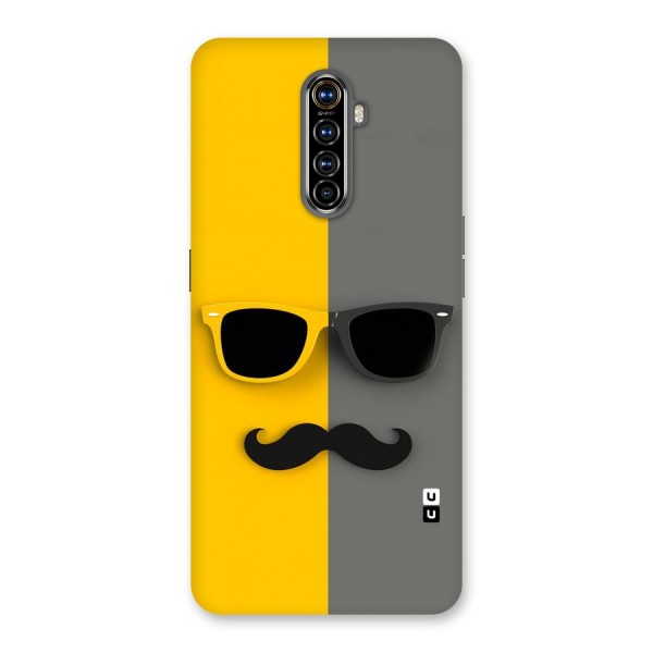 Sunglasses and Moustache Back Case for Realme X2 Pro