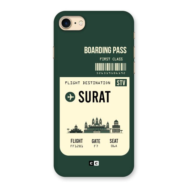 Surat Boarding Pass Back Case for iPhone 7