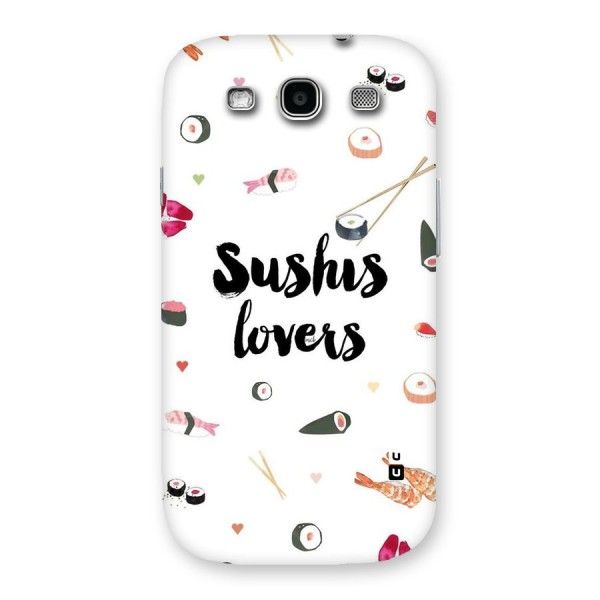 Sushi Lovers Back Case for Galaxy S3 Neo