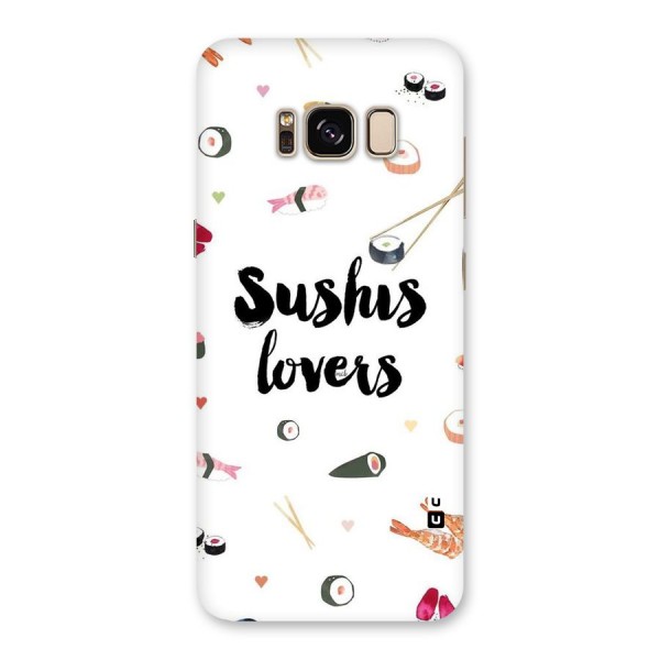 Sushi Lovers Back Case for Galaxy S8