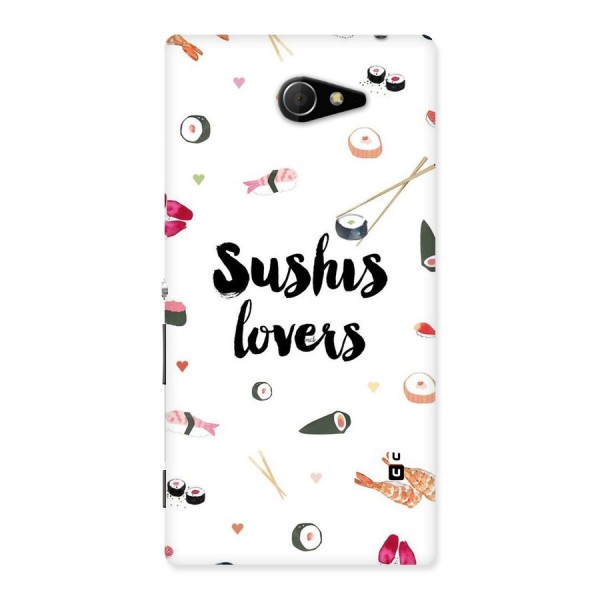 Sushi Lovers Back Case for Sony Xperia M2