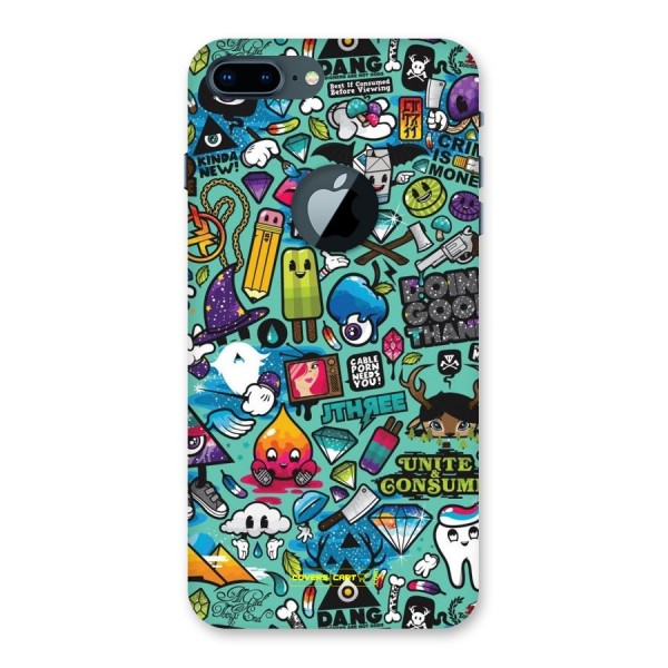 Sweet Candies Back Case for iPhone 7 Plus Logo Cut