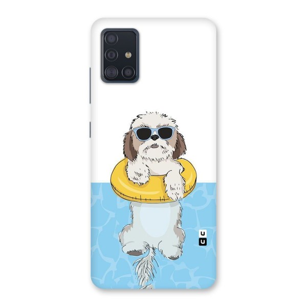 Swimming Doggo Back Case for Galaxy A51