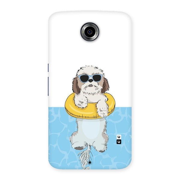 Swimming Doggo Back Case for Nexsus 6