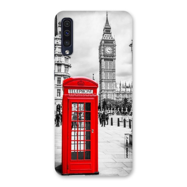 Telephone Booth Back Case for Galaxy A50s
