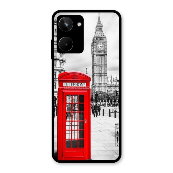 Telephone Booth Glass Back Case for Realme 10