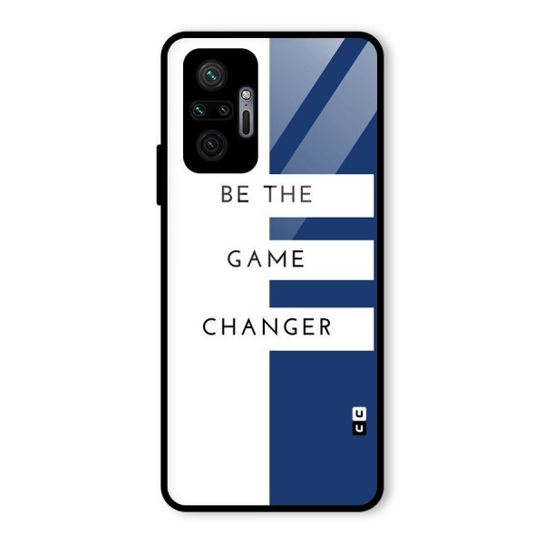 The Game Changer Glass Back Case for Redmi Note 10 Pro Max