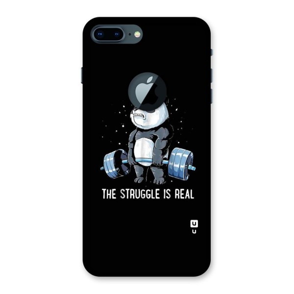 The Struggle is Real Back Case for iPhone 7 Plus Logo Cut