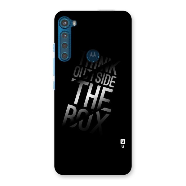 Think Outside the Box Back Case for Motorola One Fusion Plus