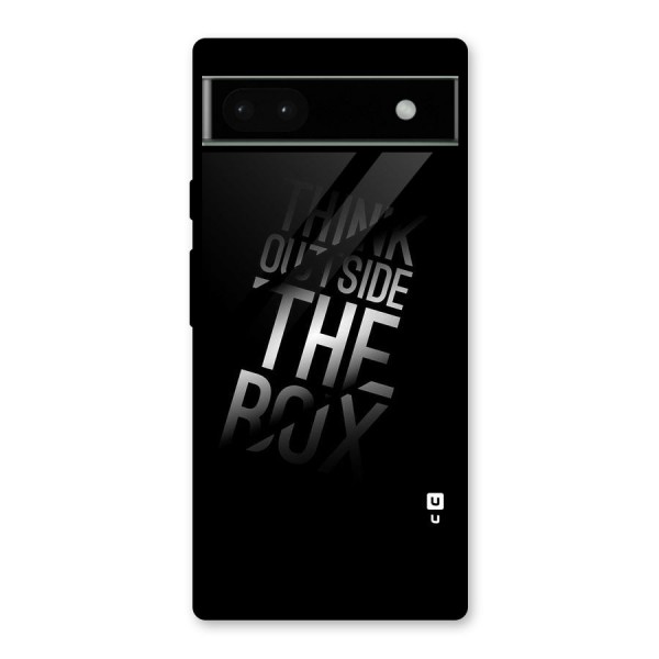 Think Outside the Box Glass Back Case for Google Pixel 6a