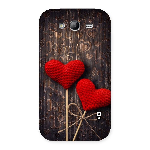 Thread Art Wooden Print Back Case for Galaxy Grand Neo