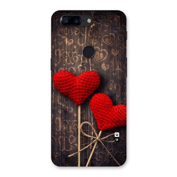 Thread Art Wooden Print Back Case for OnePlus 5T