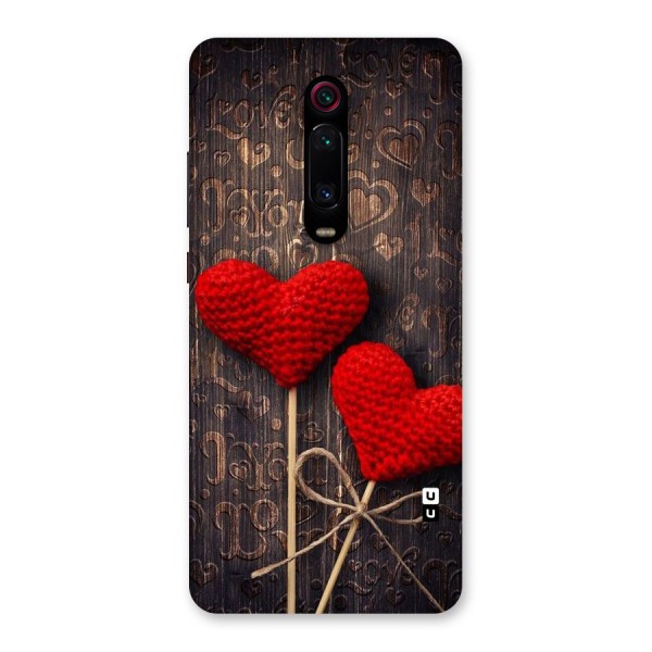 Thread Art Wooden Print Back Case for Redmi K20