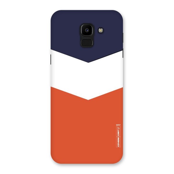Three Colour Pattern Back Case for Galaxy J6