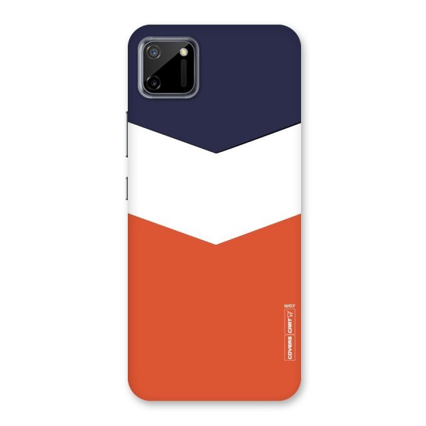 Three Colour Pattern Back Case for Realme C11