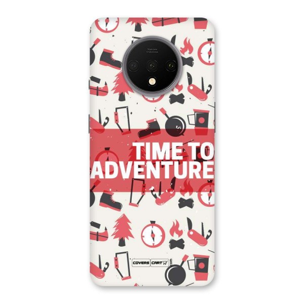 Time To Adventure Radiant Red Back Case for OnePlus 7T