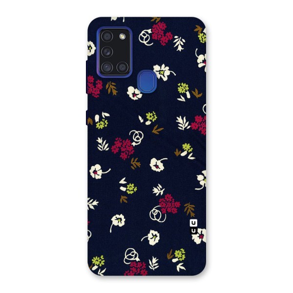 Tiny Flowers Back Case for Galaxy A21s