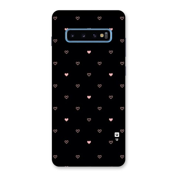 Tiny Little Pink Pattern Back Case for Galaxy S10 Plus