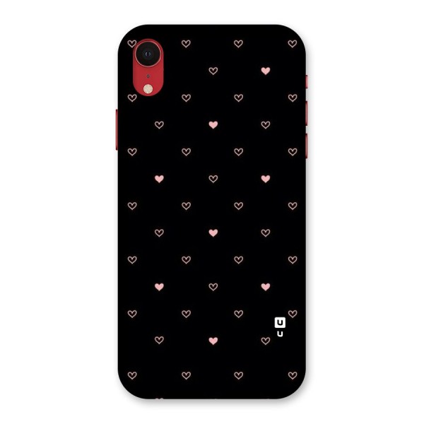 Tiny Little Pink Pattern Back Case for iPhone XR