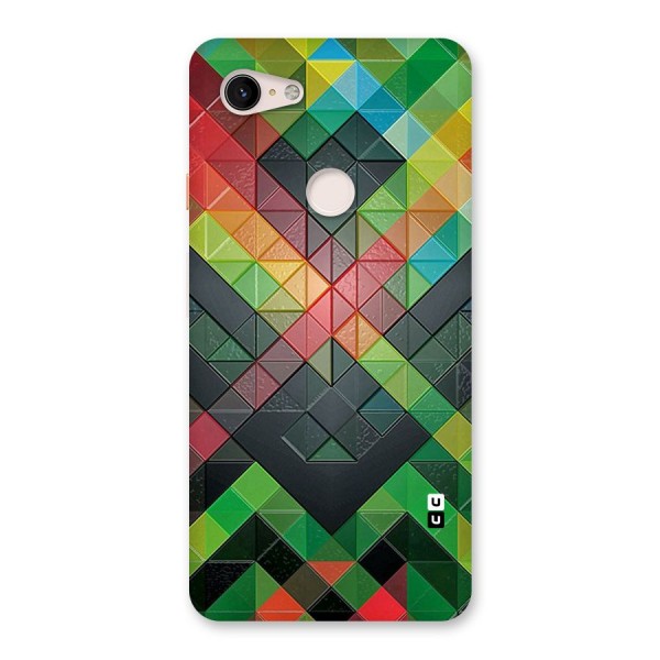 Too Much Colors Pattern Back Case for Google Pixel 3 XL