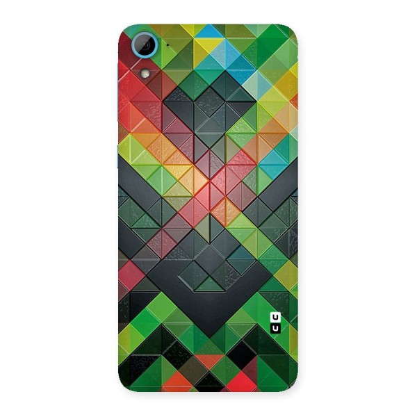 Too Much Colors Pattern Back Case for HTC Desire 826