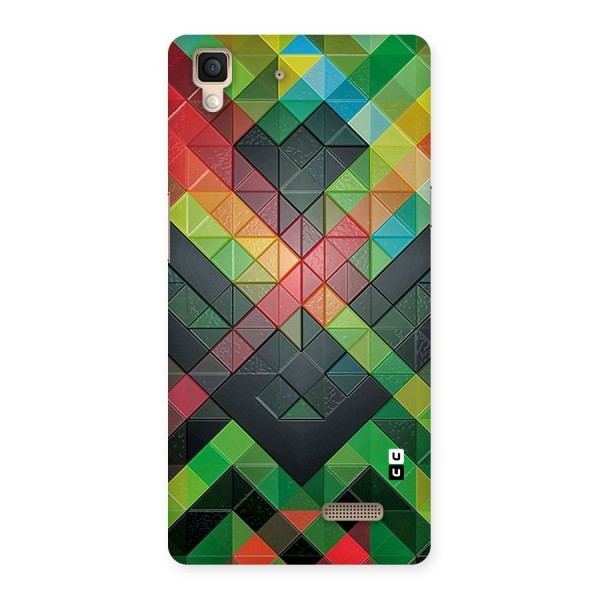 Too Much Colors Pattern Back Case for Oppo R7