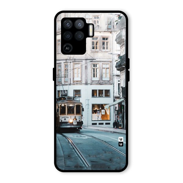 Tramp Train Glass Back Case for Oppo F19 Pro