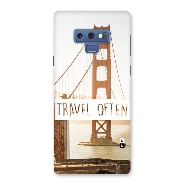 Travel Often Back Case for Galaxy Note 9